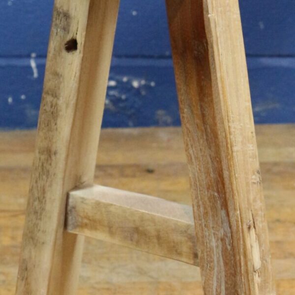 A Long Rustic Farmhouse Pine Kitchen Bench Waxed Finish - Image 3